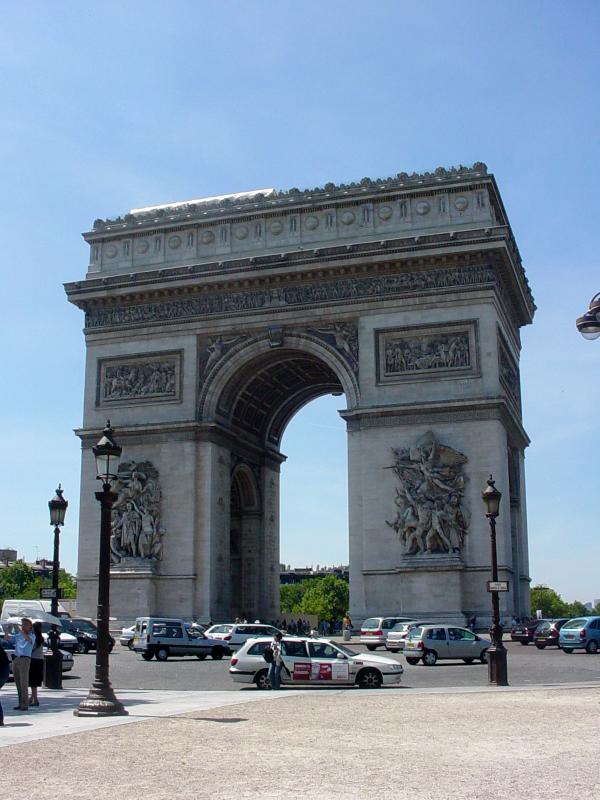 巴黎凱旋門(arc de triomphe de letoile)