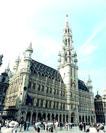 韩国西元高尔夫会所资料下载-布鲁塞尔市政厅(Hotel de Ville，Brussels)