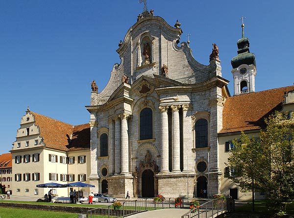 圣弗朗索瓦修道院资料下载-史维弗坦修道院教堂(Klostekirche，Zwiefalten)