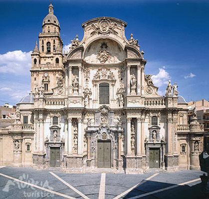 洛可可资料下载-穆尔西亚大教堂(Catedral,Murcia)