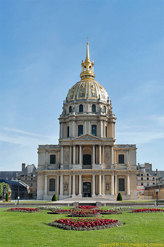 恩瓦立德教堂(dome des invalides)
