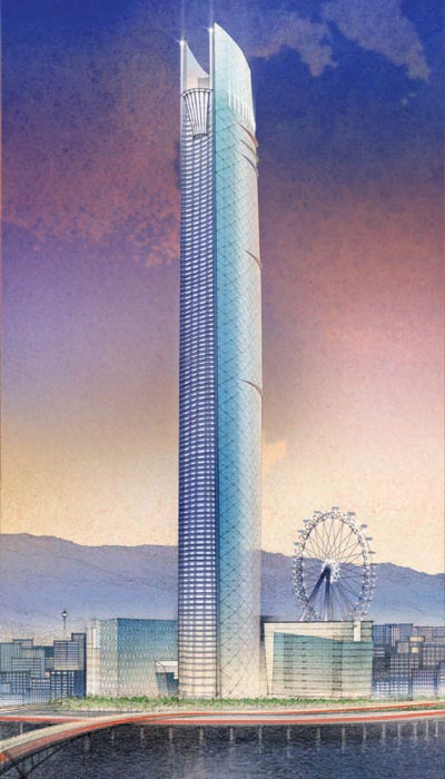 釜山第二乐天世界大楼(lotte world ii)或釜山乐天大厦(busan lott