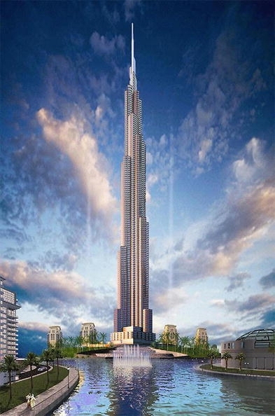 杜拜皇家阿布贾尔酒店资料下载-比斯杜拜塔(Burj Dubai)