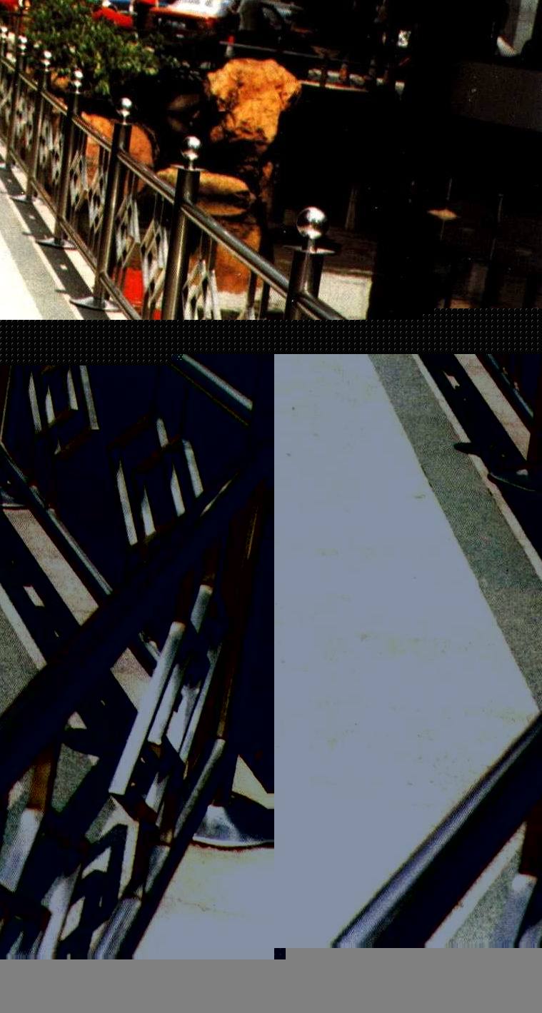 欧式铁艺栏杆图样集资料下载-双菱形组合图案的栏杆