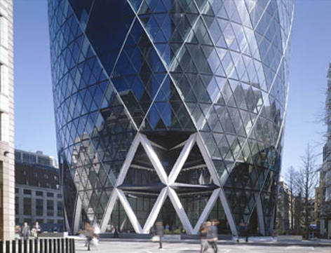 英国伦敦瑞士再保险总部大厦第4张图片