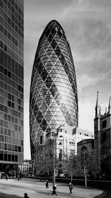 英国伦敦瑞士再保险总部大厦第13张图片