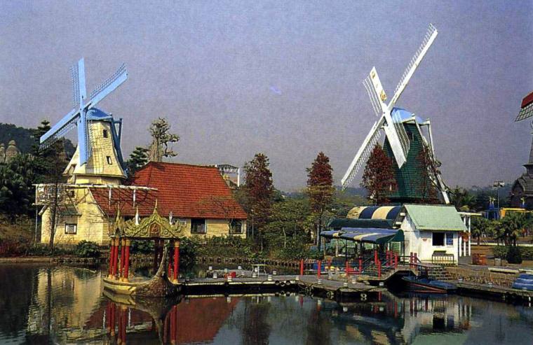 荷兰风车su模型资料下载-荷兰风车在中国