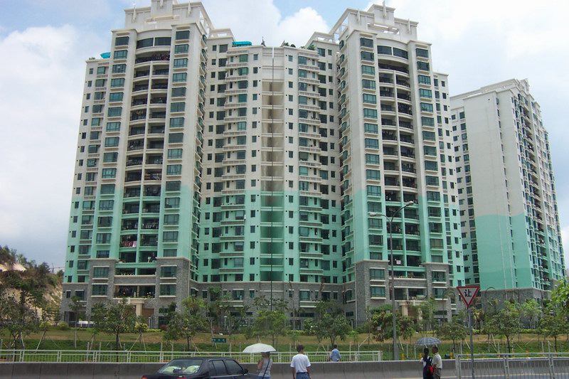 深圳云顶翠峰楼盘实景