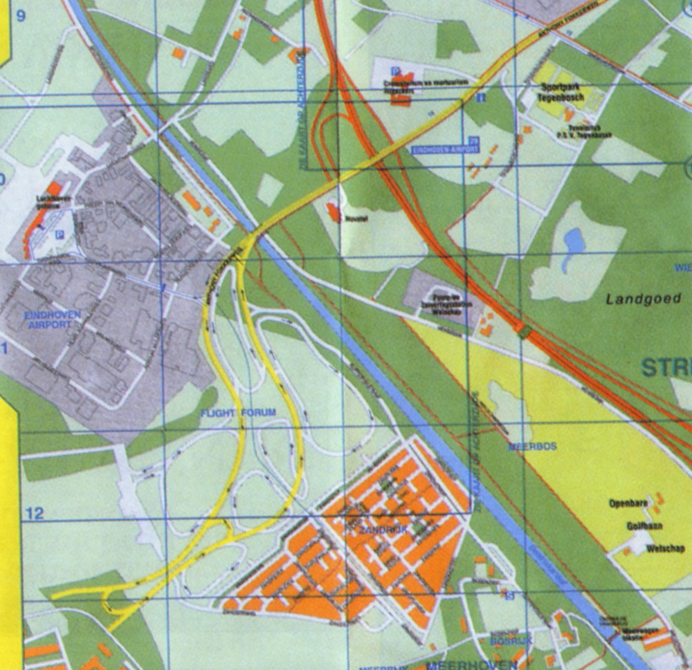 艾恩德霍芬商业区的机场