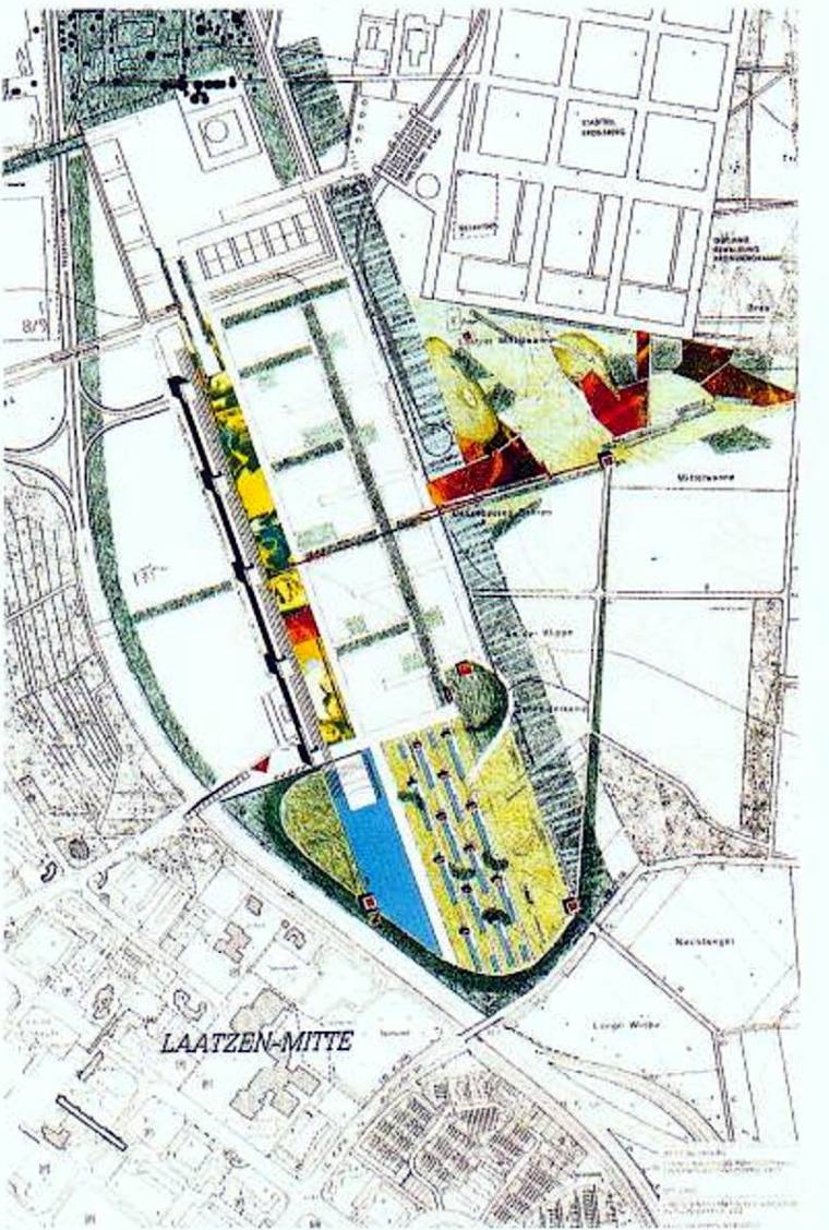 功能型主题景观规划资料下载-汉诺威2000年博览会,科隆斯堡(Kronsberg)公园景观规划