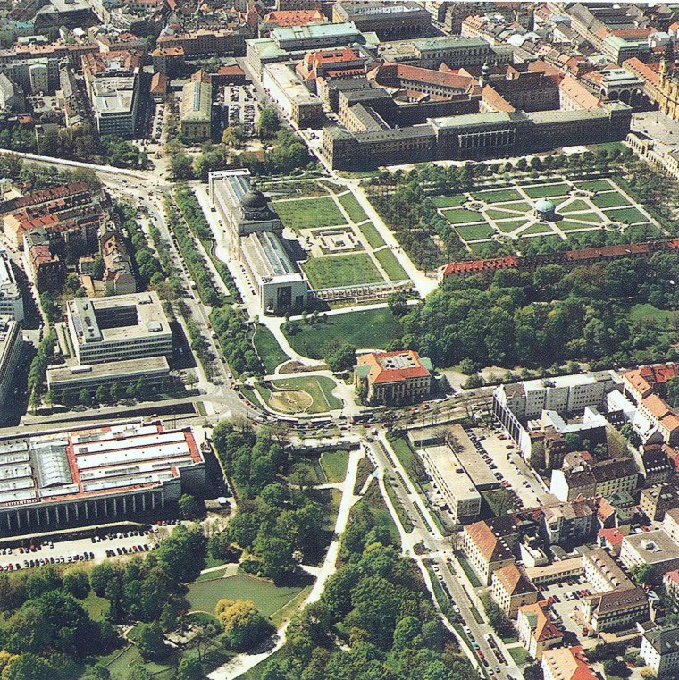军事博物馆su资料下载-巴伐利亚(Bayern)，Hof公园，Finanz公园与English公园的合并