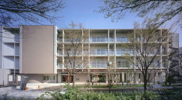 老人院建筑su资料下载-大田区特别老人院(Tamagawa Nursing Home For the Aged)