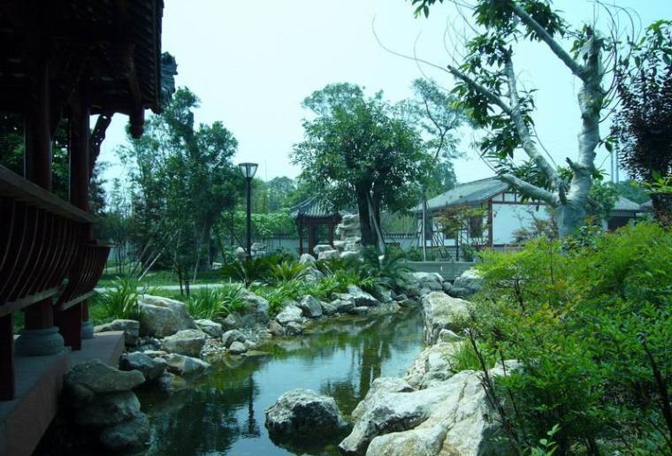 成都江安河湿地公园资料下载-成都清水河公园