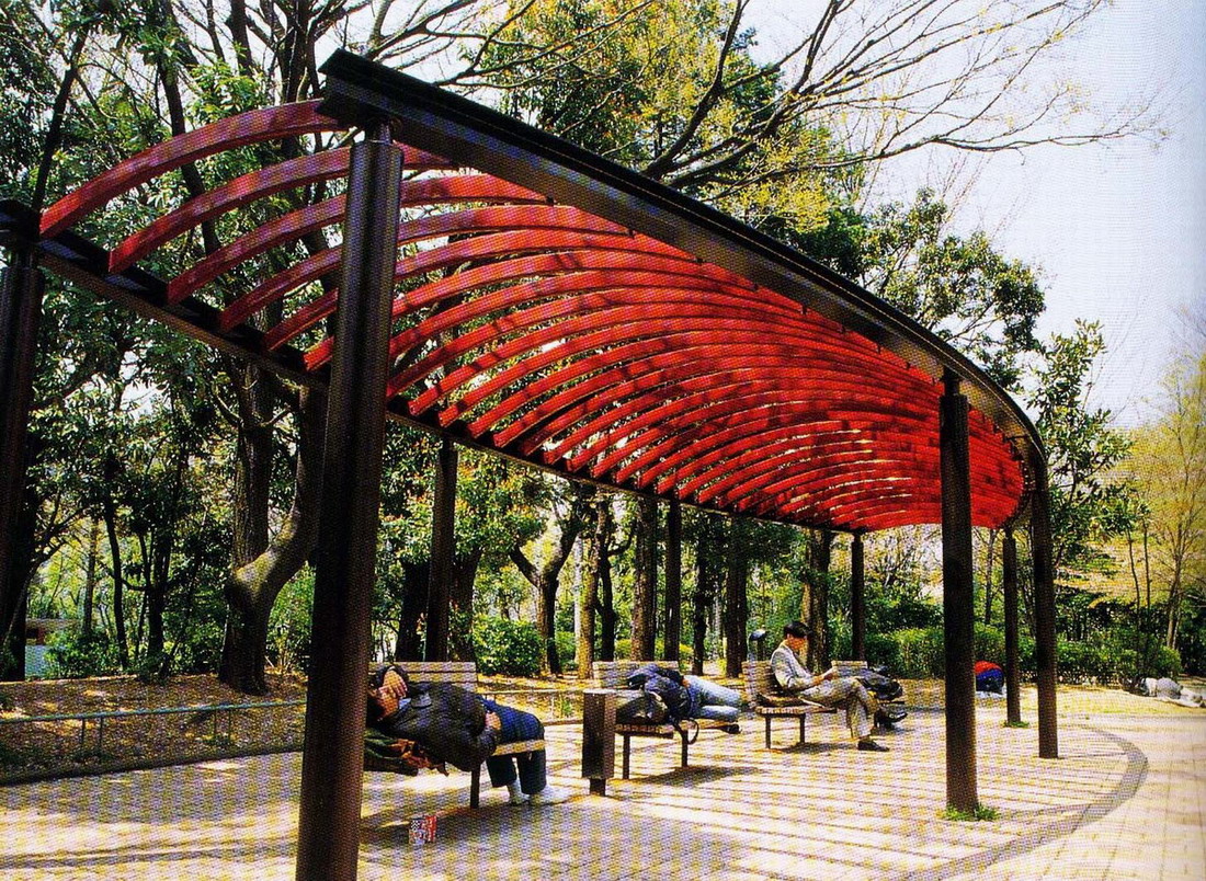 各种廊架007-园林小品案例-筑龙园林景观论坛