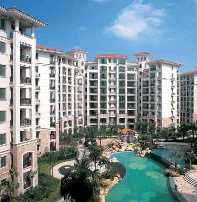 国外办公区水景设计资料下载-居住区水景