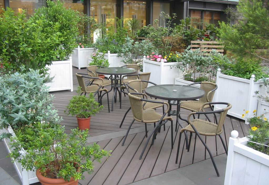 休息平台-园林小品案例-筑龙园林景观论坛