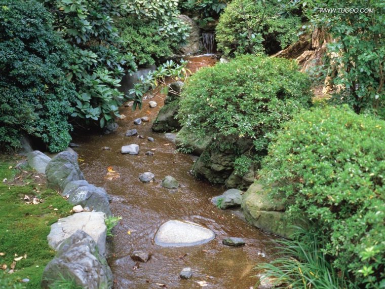 自然水景CAD资料下载-京都略影5-自然水景