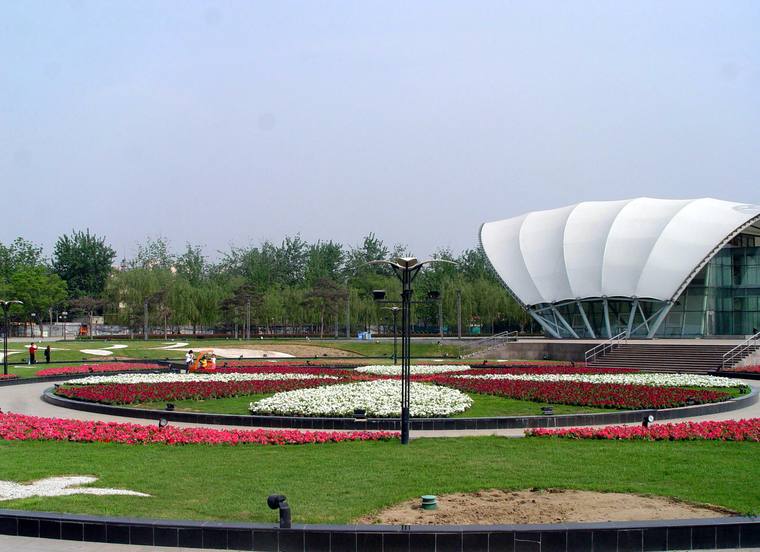 北京国际雕塑公园-蝶资料下载-北京国际雕塑公园-蝶落花园