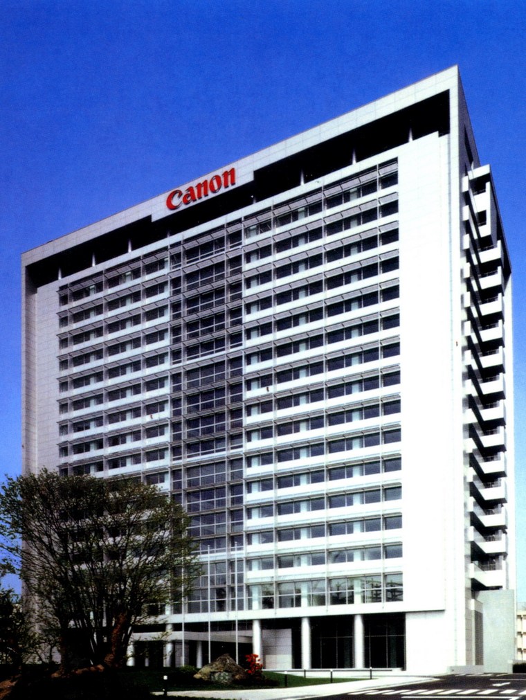 东京台场富士电视台总部资料下载-佳能公司总部(Canon Headquarters)