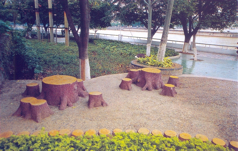 园林桌椅043