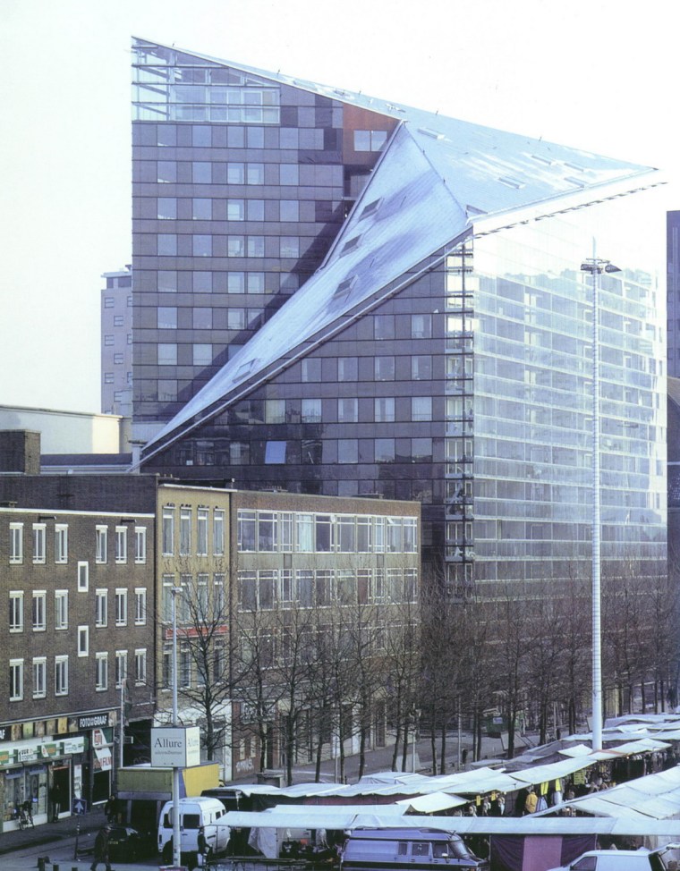 钢笔速写建筑简单图片资料下载-鹿特丹城市建筑物（city Building,rotterdam）