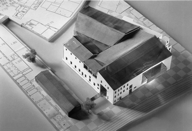 绿化su模型库资料下载-在前冷藏库区域建设建筑大学新址的竞标方案