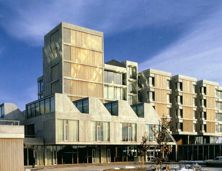口大型腔医院平面图资料下载-LEONARD MORSE医院（LEONARD MORSE HOSPITAL AND ITS OFFSPRING）