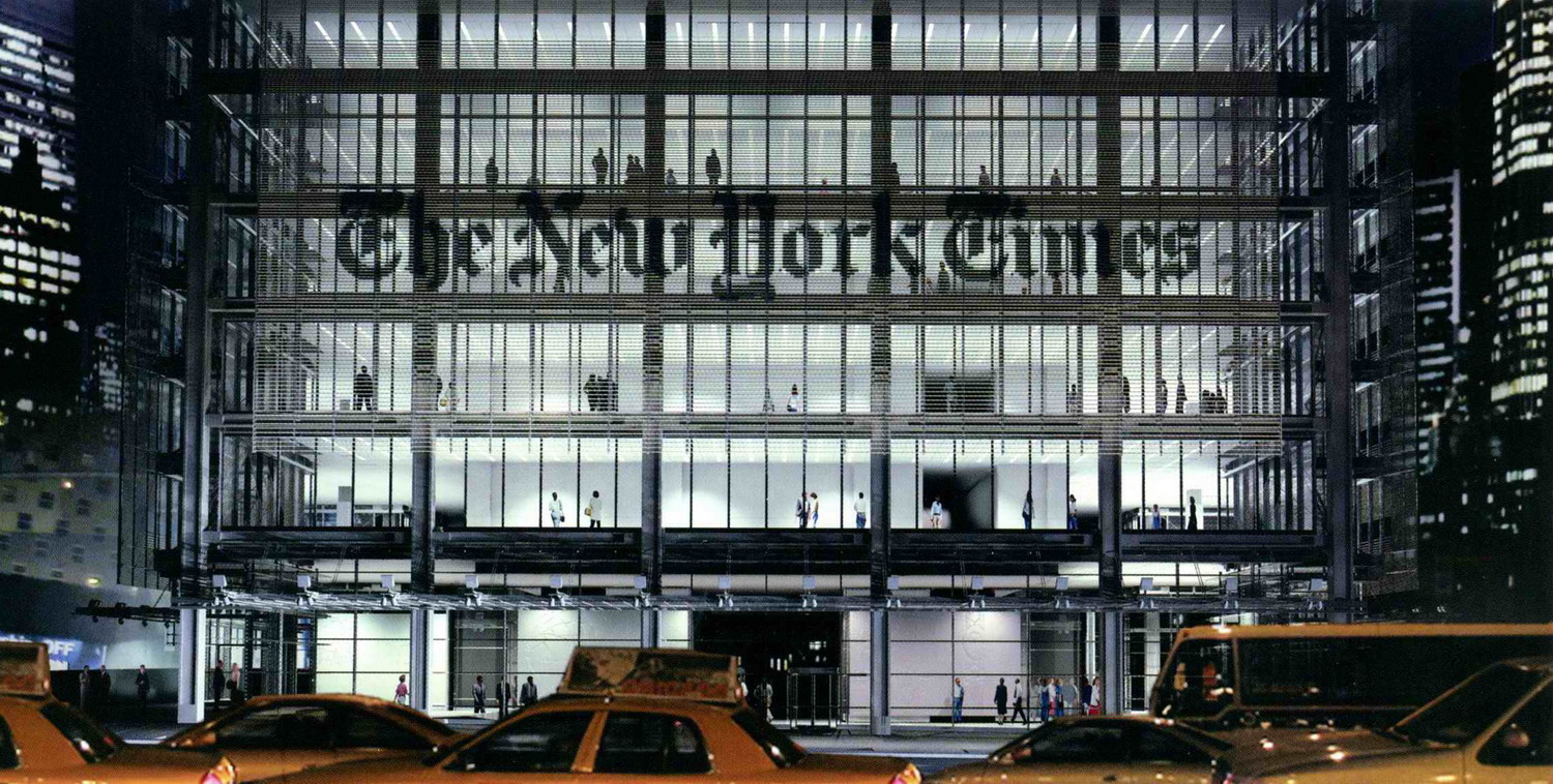 紐約時報總部(new york times headquarters)