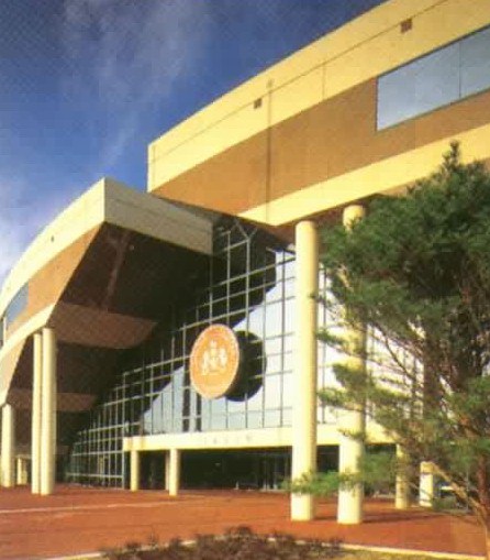 县政府公园cad资料下载-fairfax县政府中心(fairfax county government center)