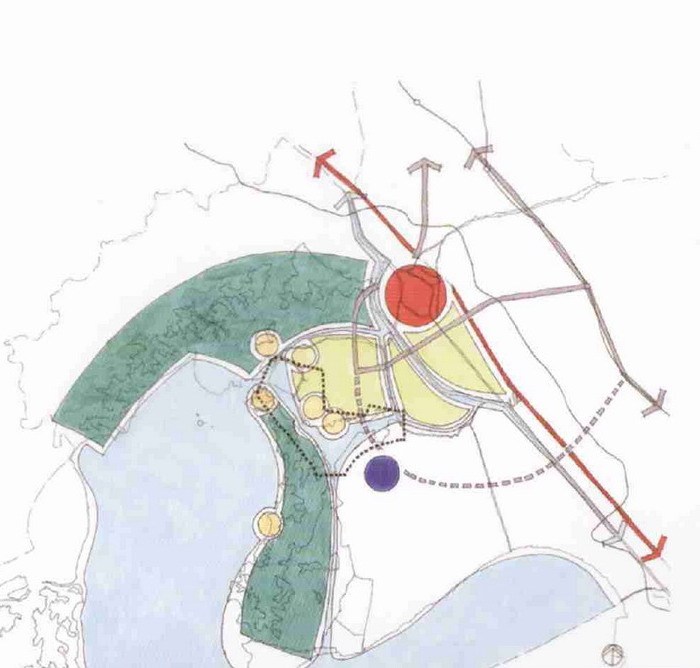 出租写字楼计划方案资料下载-wuli lake整个地区和主要城市的计划方案(regional and metropolit