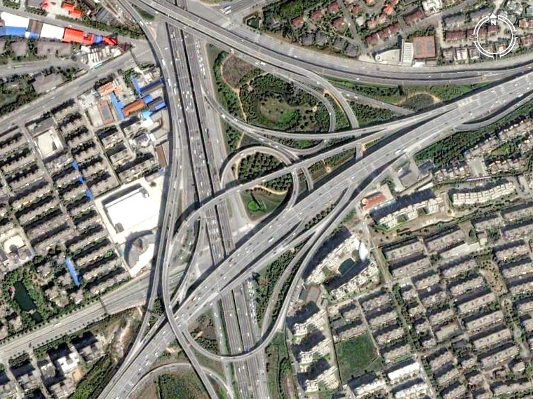 上海市-外环沪青平立交桥