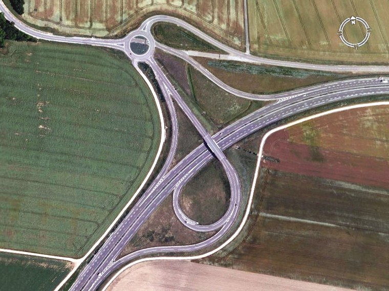 法国-Bourgogne-Dijon-立交桥4