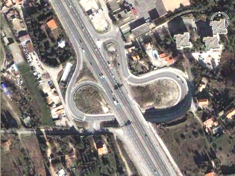 法国-(Provence-Alpes-Cote d＇Azur)-(Aix-en-Provence)-立交桥2