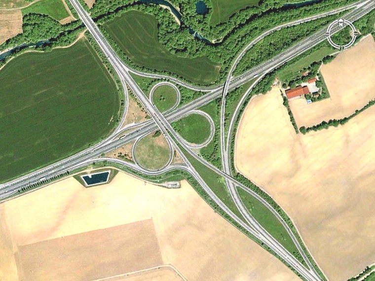 法国-Alsace-Mulhouse-立交桥1