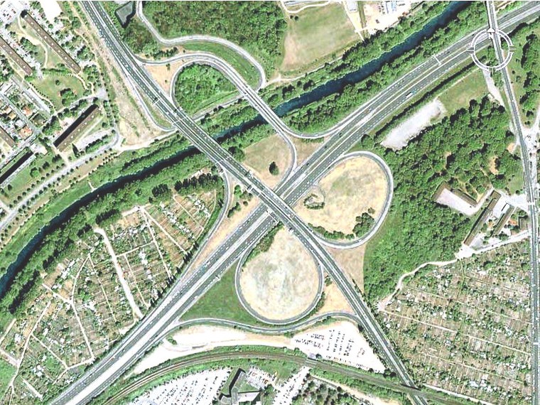 法国-Alsace-Mulhouse-立交桥2