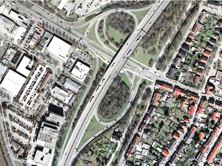 德国-(Baden-Wurttemberg)-Karlsruhe-立交桥2