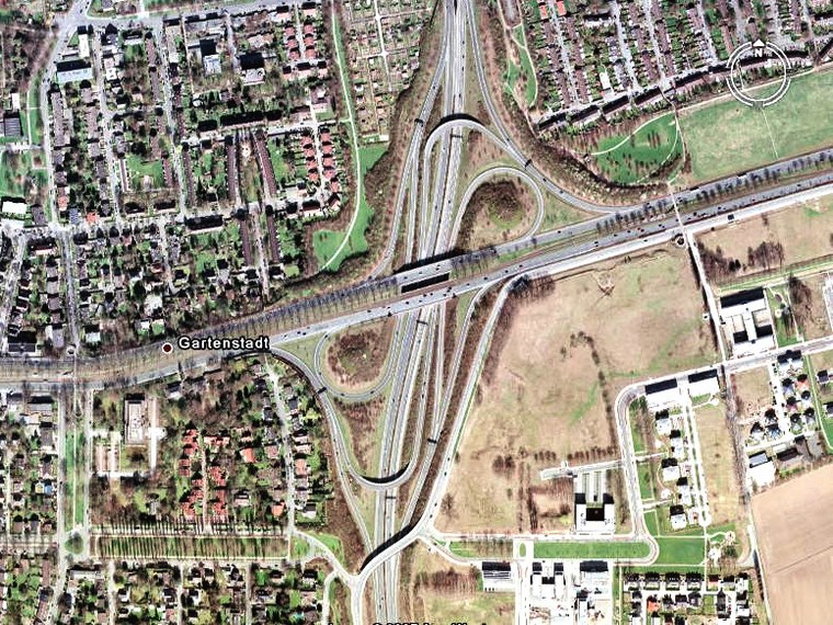 德国-(Nordrhein-Westfalen)-Dortmund-立交桥2