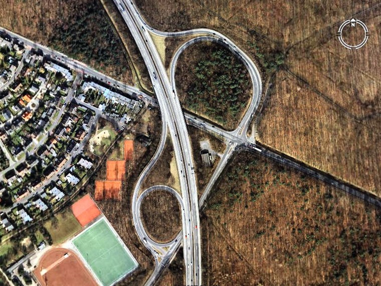 德国-(Nordrhein-Westfalen)-Dusseldorf-立交桥3