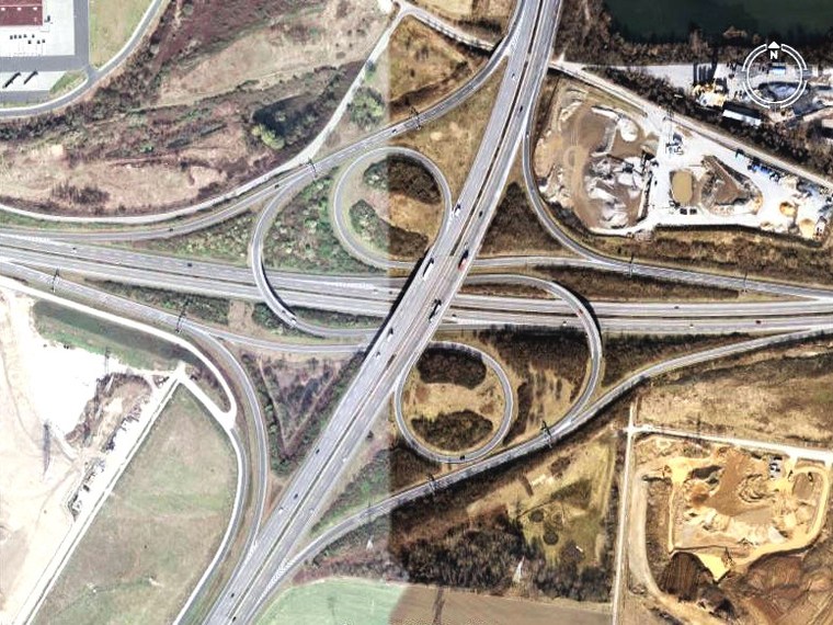 德国-(Nordrhein-Westfalen)-Hennef-立交桥2