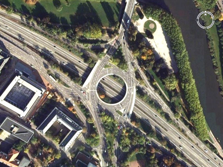 德国-Saarland-(Stadtverband Saarbrucken)-立交桥2