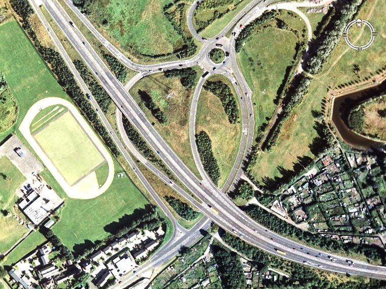 英国-Gateshead-立交桥1