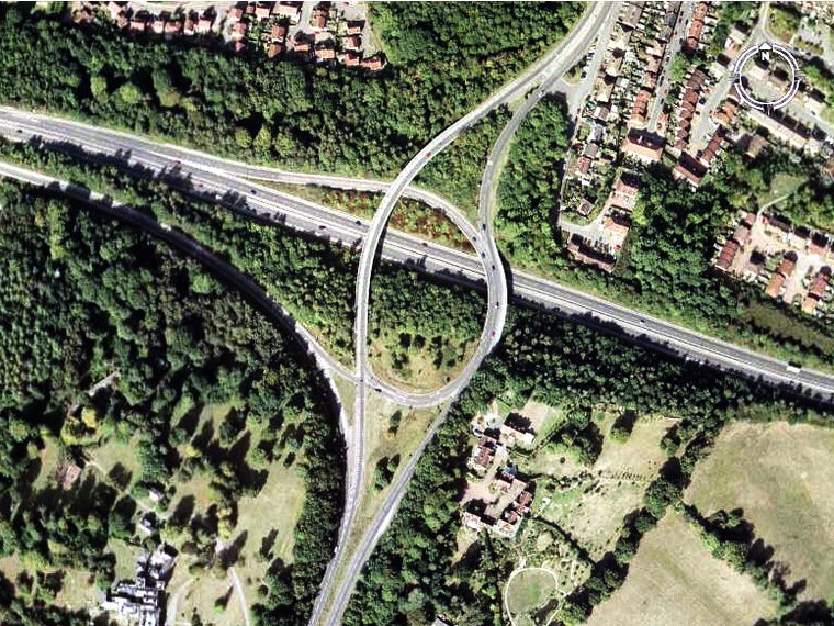 英国-Kent-Tonbridge-立交桥1