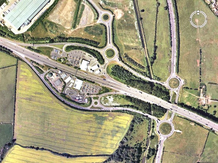 英国-Northamptonshire-Northampton-立交桥1