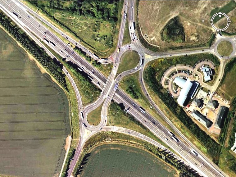 英国-Northamptonshire-Northampton-立交桥2