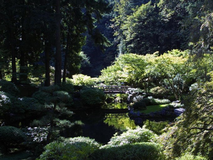 波特兰日本花园模型资料下载-俄勒冈州波特兰日本花园（Portland, Oregon Japanese Garden）