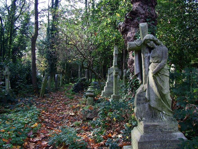 海格特墓地现代住宅资料下载-海格特墓地(Highgate Cemetery)