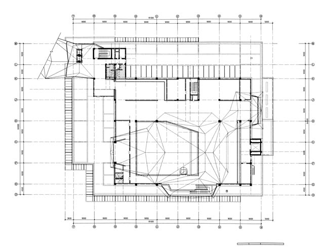 浙江杭州  总建筑面积:31550m2  设计/竣工年:2004年,在建 浙江美术馆