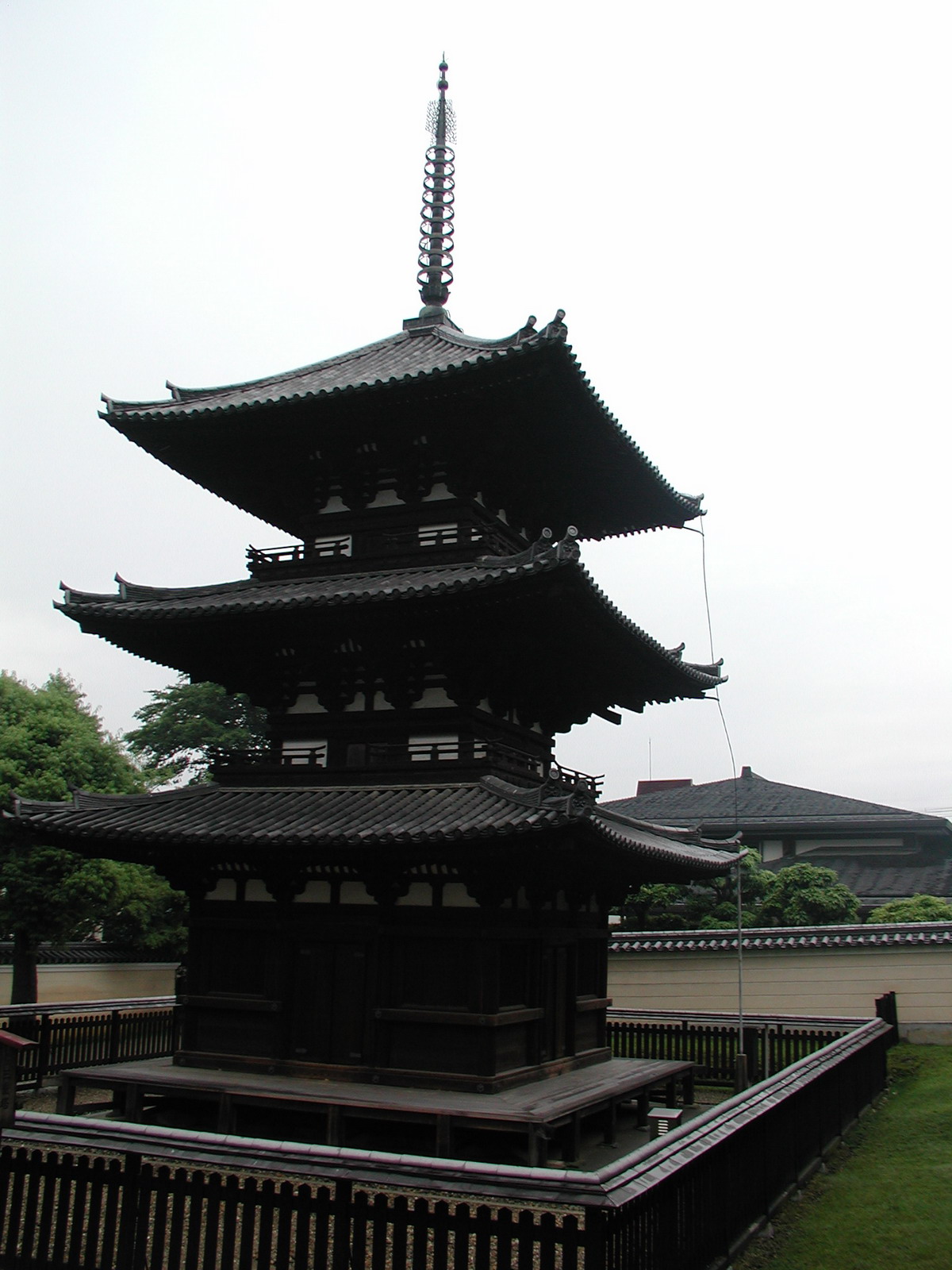 奈良的3层宝塔(nara kofukuji 3storeyed pagoda)