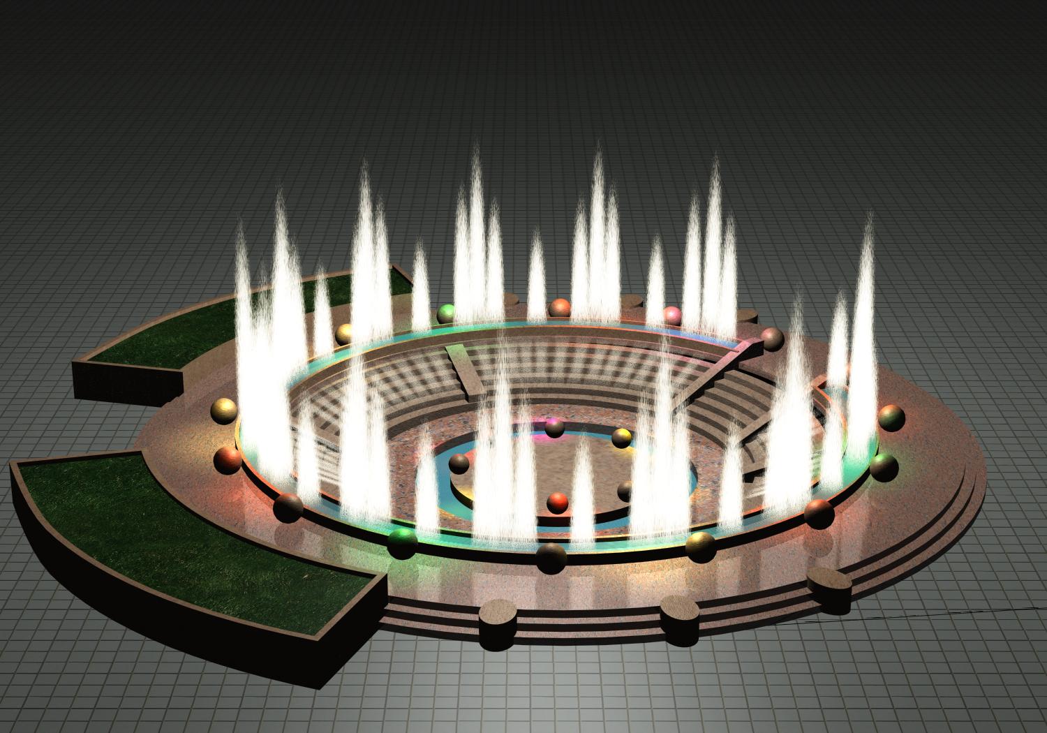 喷水池-巫作安设计作品第28张图片