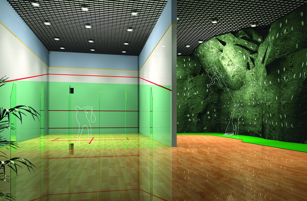 葫芦岛海滨商务会馆-壁球攀岩馆-葫芦岛海滨商务会馆第4张图片